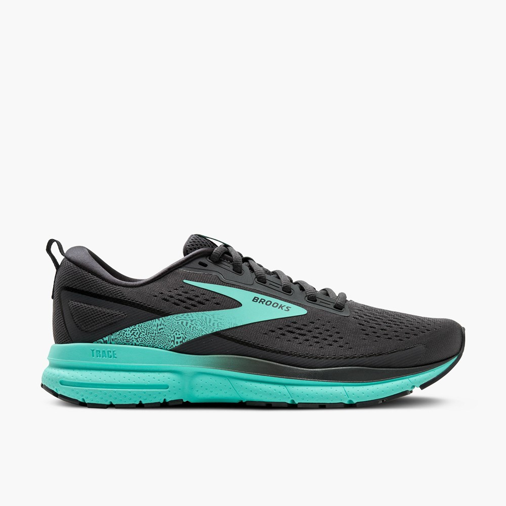 Chaussures Running Route Brooks Trace 3 Blanche Noir Femme | XTY-6364024